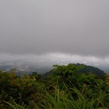 山頂からの景色。