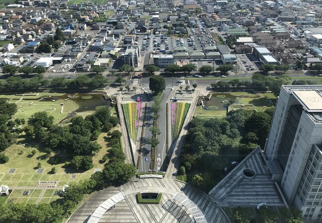 茨城県内を一望