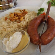 伝統のソーセージ