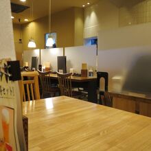 落ち着ける雰囲気