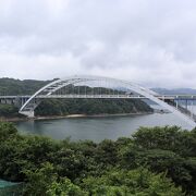 しまなみ海道サイクリングの中間地点にある大きめの島