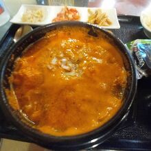 スンドゥブチゲです。