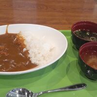 朝食　カレーライス