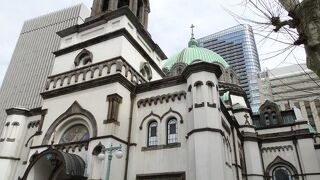 神田駿河台にある教会の大聖堂