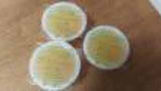 黄金の梅ゼリーをいただきました