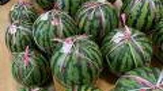 西馬内は、スイカの産地