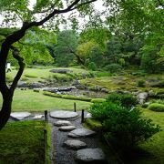 美しく整備された庭園が素敵でした