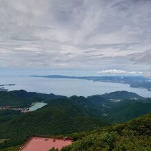 長崎の諫早から天草、熊本まで本当に一望できます