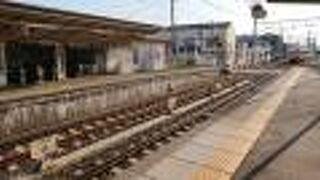 須ヶ口行普通列車に乗車