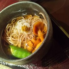 ひとくち蕎麦