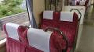 元セントラルライナー用の車両が用いられた普通列車に乗車