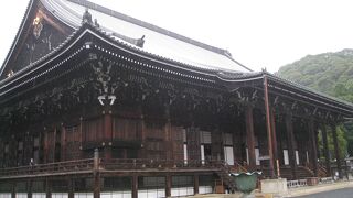 山門が立派でした