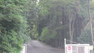 現在は、坂自体は関係者用の通路になっていて、観光客は通れないようでした