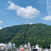 万葉集にも詠まれた徳島のシンボル   眉山