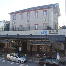 長浜駅構内にあります