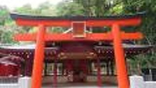 箱根神社の境内にある九頭龍神社本宮からの御分霊