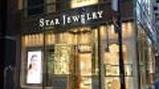 銀座6丁目のジュエリーショップ