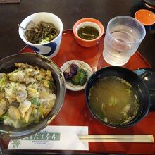 名物「あさり丼」