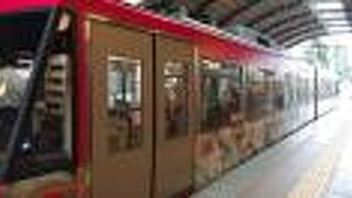 とても小さな路線で三軒茶屋を起点とする路線