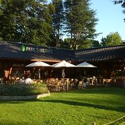 上野公園にある雰囲気の良いカフェ