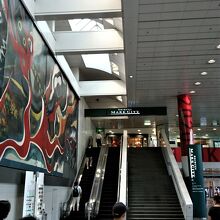 JR渋谷駅からの連絡口