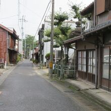 琴平の下町です