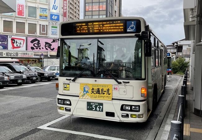 小田原駅に乗り入れる路線バス