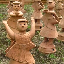 祭祀場の巫女形埴輪