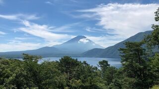 富士山が綺麗に見えます。