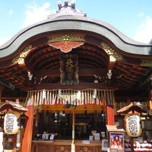 錦天満宮の本殿　お参りしました