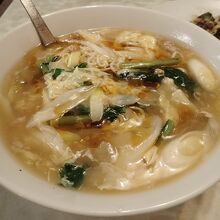 担々麺、一般的なものと違うけどこれも美味しい