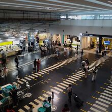 神戸空港出発階
