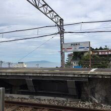 伊豆熱川駅名と大島