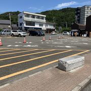 天然記念物はし杭岩道の駅