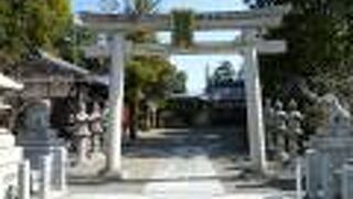 昔は交通の要所で、猿田彦を祀った神社