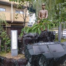 正岡子規の銅像