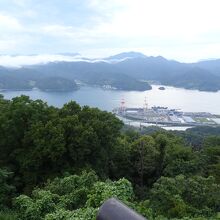 舞鶴の美しい風景が広がります。