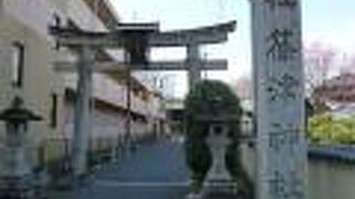 膳所藩に篤く帰依された篠津神社