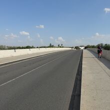 歩道がしっかり確保されている