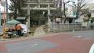 旧武蔵国荏原郡衾村の鎮守