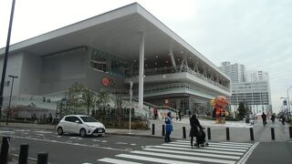 アンパンマンと遊べる、小さな子には鉄板のスポット