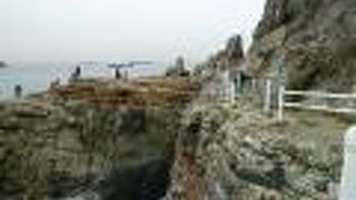 断崖絶壁にある釜山の絶景スポット