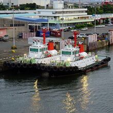 出発は名古屋港。