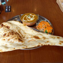 キーマカレーのセット750円