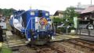 トロッコ列車「奥出雲おろち号」に乗車