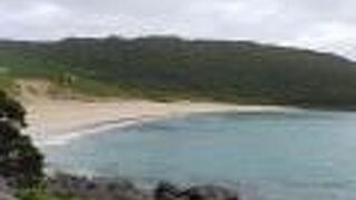 飛行機からもわかる綺麗な海