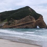 象の水のみ岩