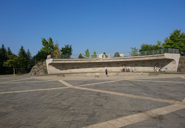 とても広い公園