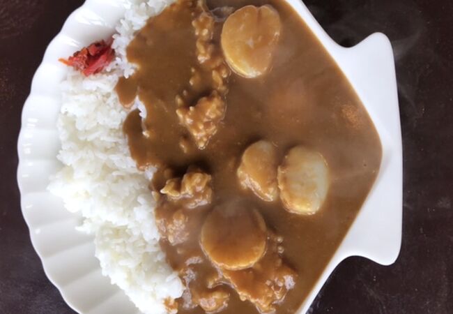 ホタテカレー