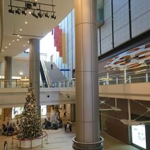 ガレリアのクリスマスツリー
